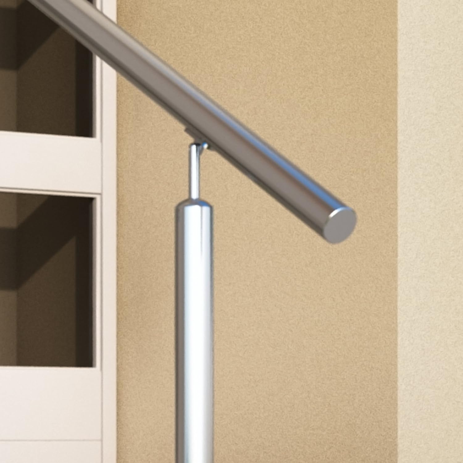 Dolle Eingangsgelander Gelander Edelstahl Hauseingang Treppengelander Aufgesetzte O Seitliche Montage 1 O 2 Pfosten Mit Ohne Wandanschluss Lange 150 Cm Hohe 100 Cm Witterungsbestandig Amazon De Baumarkt