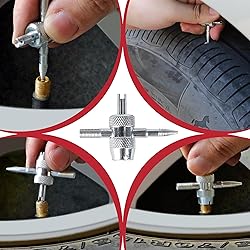 WYNNsky Bayonet-Style Tire Inflator with Pressure