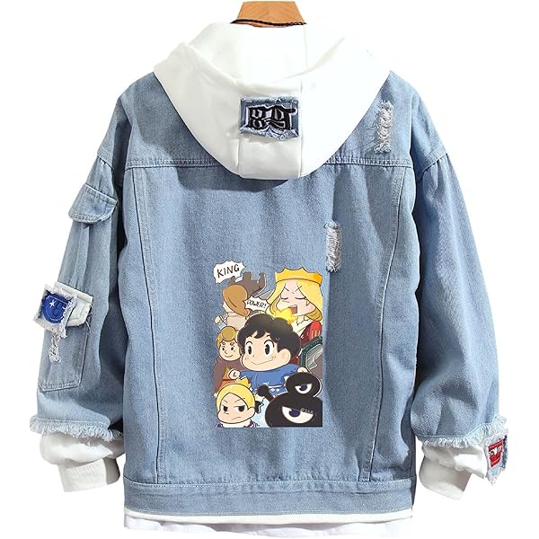 Amazon.com: ISaikoy Anime Bungo Stray Dogs Denim Jacket Osamu