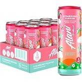 Alani Nu Strawberry Sunrise Sugar Free Energy Drink (Pack of 12)