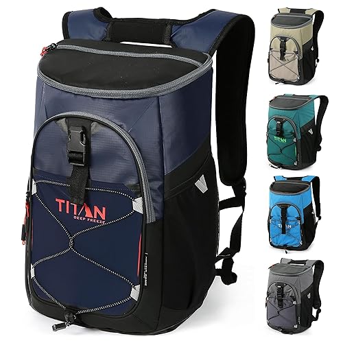 Titan by Arctic Zone Deep Freeze Backpack Cooler 24 Can Cooler