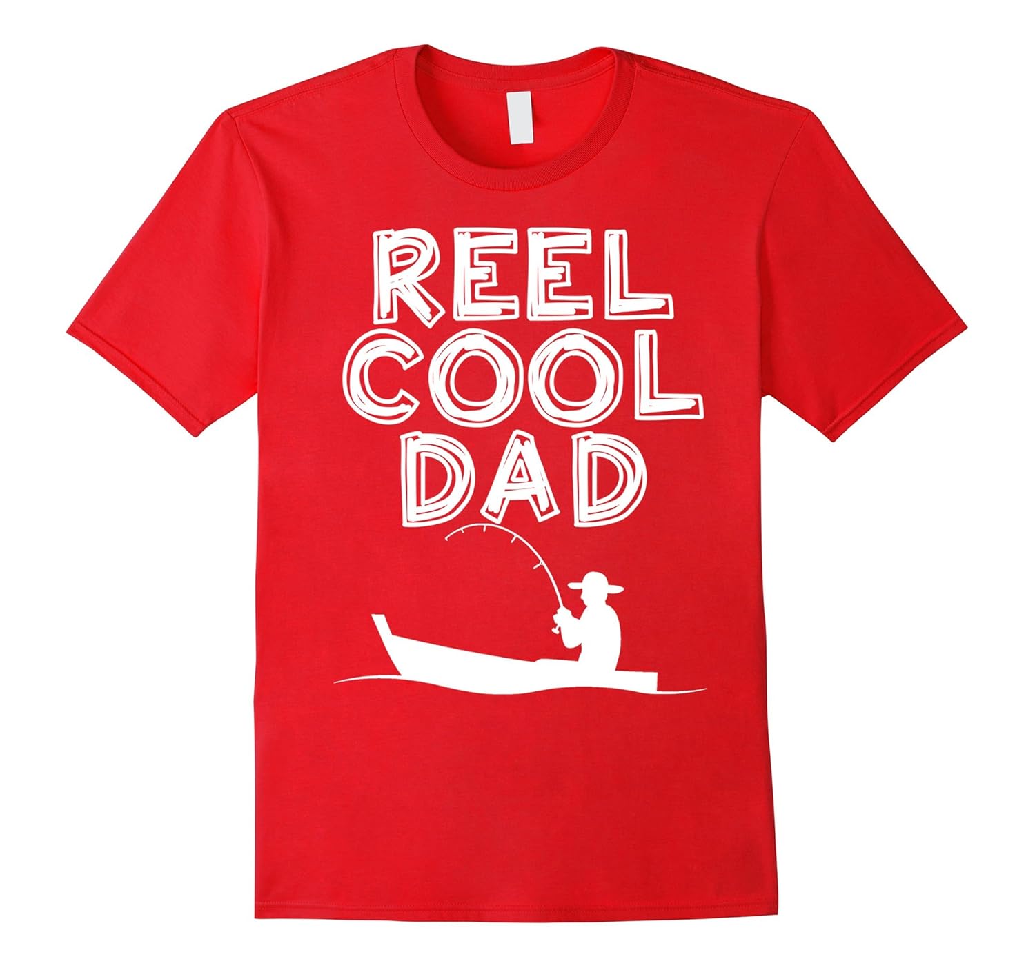 Reel Cool Dad T-Shirt Father's Day Gift Fishing Daddy Shirt-ANZ