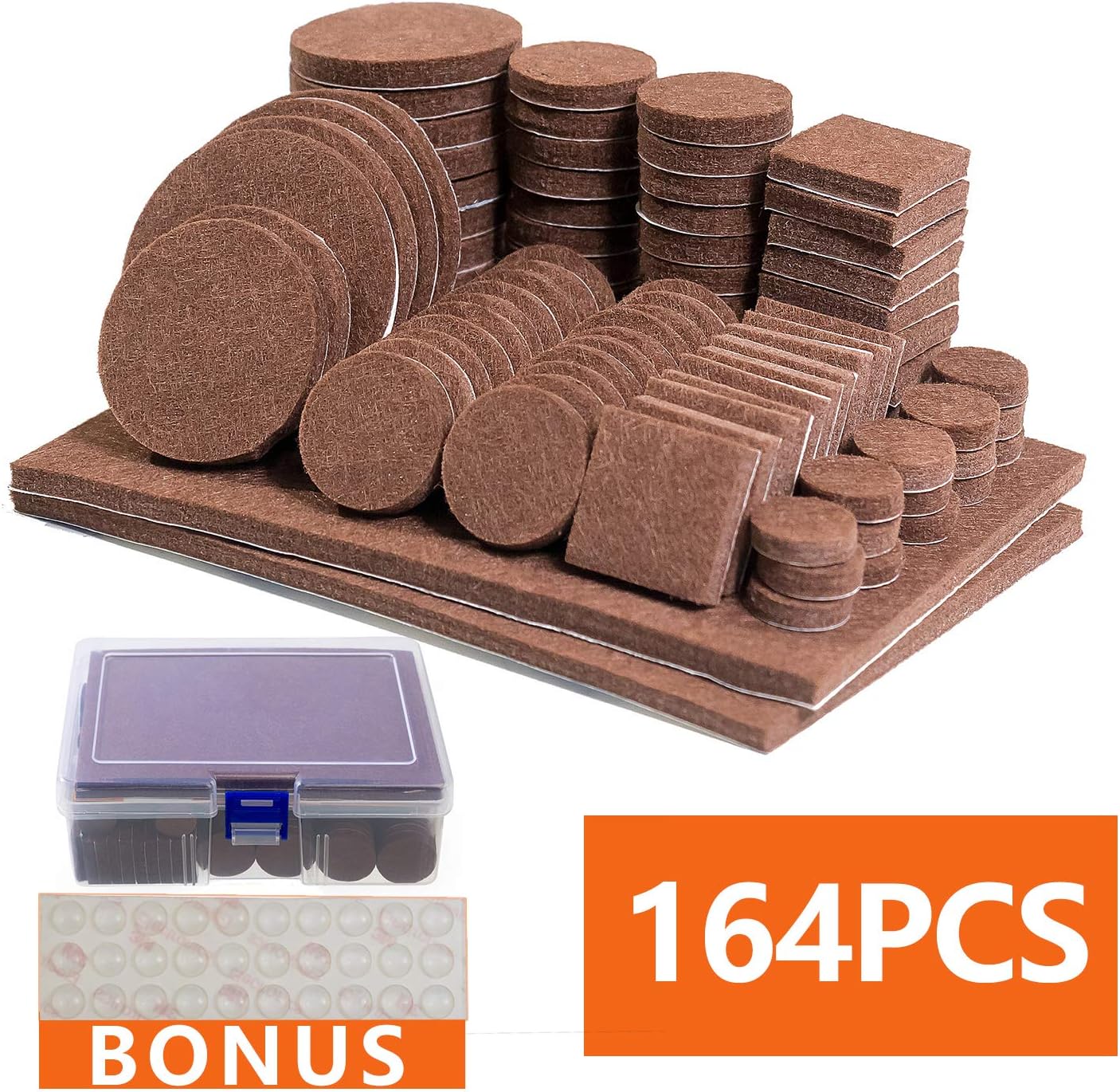 Best circular felt furniture pads