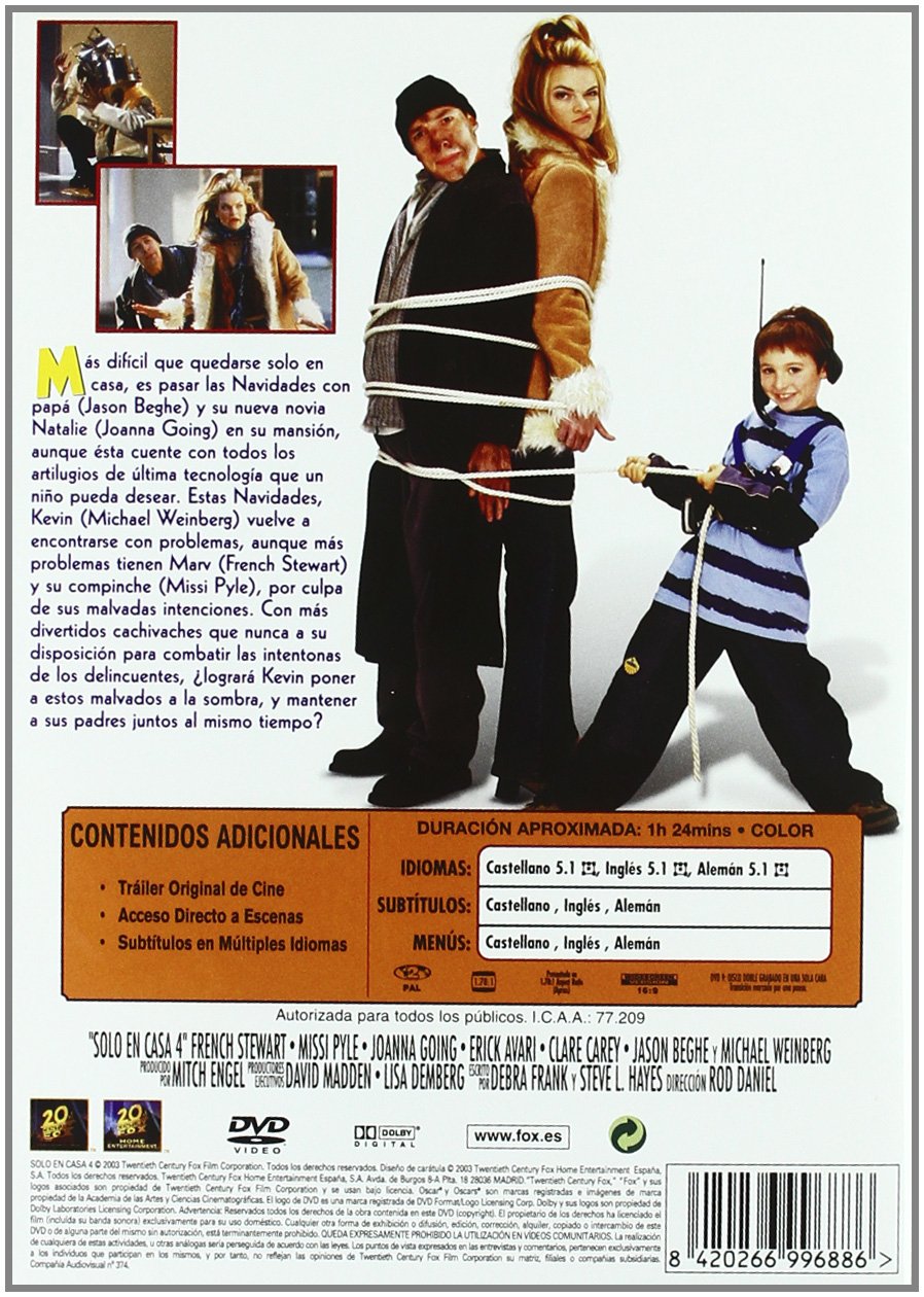Amazon Com Solo En Casa 4 Import Espagnol Movies Tv