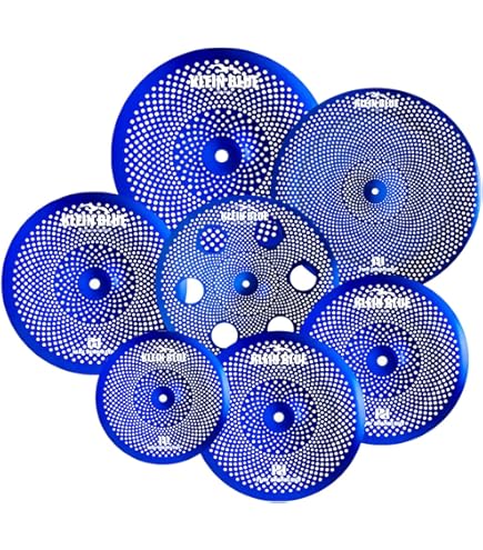 Amazon.com: PD Phantom Series Low-Volume Silent Cymbal Set – 7 Amazon.com: PD Phantom Series Low-Volume Silent Cymbal Set – 7