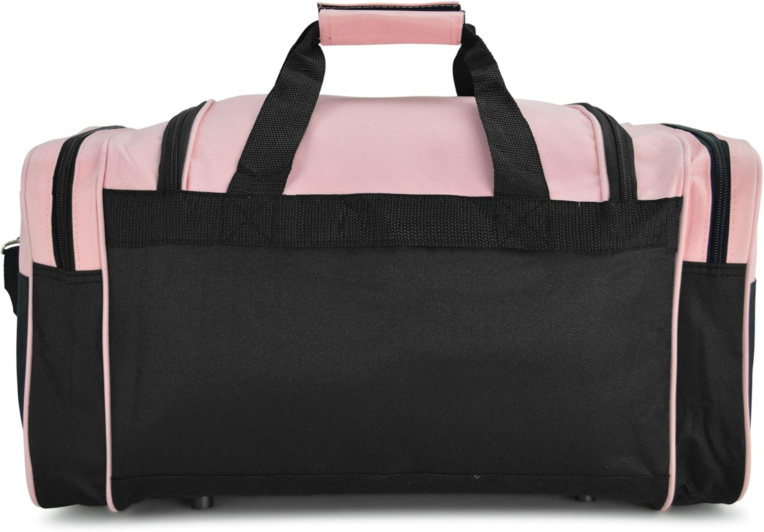  | DALIX 21" Blank Sports Duffle Bag Gym Bag Travel Duffel with Adjustable Strap in Pink | Travel Duffels