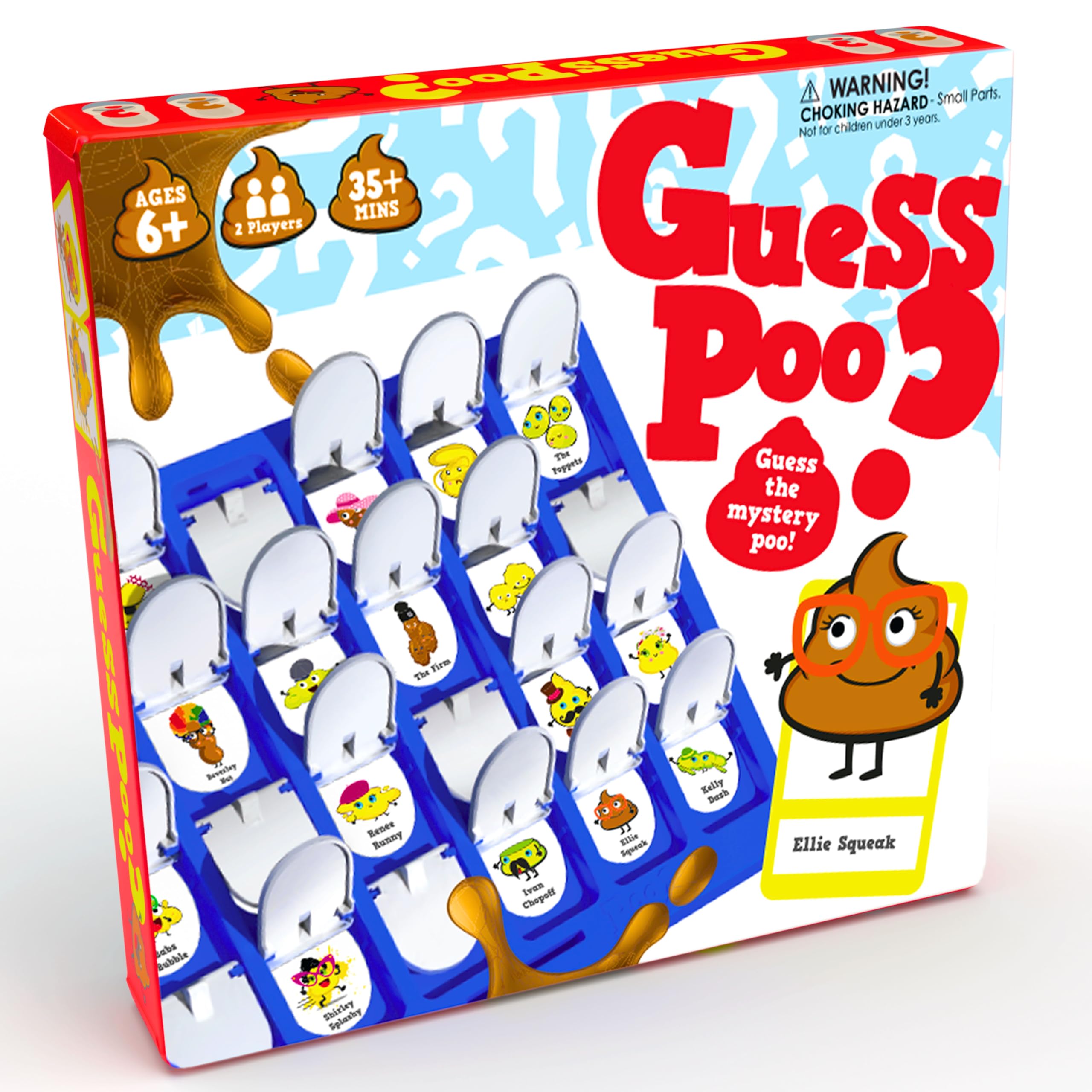 Photo 1 of Boxer Gifts Guess Poo Board Game - Funny Poop Games For Kids Ages 6+ & Adults | Fun Gifts for Children On Birthdays, Christmas and Family Games Night