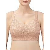 Wireless Bras for Women,Womens Bras Full Coverage No Underwire Everyday Bras Comfortable Minimizer Bra