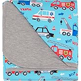 Little Sleepies Cloud Blanket, Soft Viscose from Bamboo Toddler & Baby Blanket for Boys & Girls, Lightweight, Perfect for Hot Sleepers, 50" x 50", Large (to The Rescue)