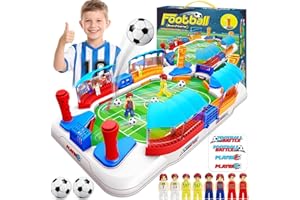 Luckades Toys for Kids, Mini Foosball Table Game Soccer Toys for 4 5 6 7 8 9-12 Year Old Boy Gifts Board for Indoor Family Pa