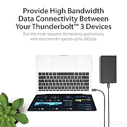 StarTech.com 2m (6.6ft) Passive Thunderbolt 3