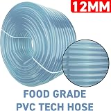 Cost Wise Clear PVC Pipe Hose 2m 12mm ID 15mm OD Transparent Water Air Oil Gas view 6