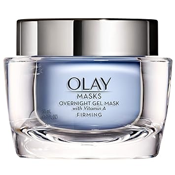 Download Amazon Com Face Mask Gel By Olay Masks Overnight Facial Moisturizer With Vitamin A And Hyaluronic Acid For Firming Skin 1 7 Fl Ounce Beauty Yellowimages Mockups