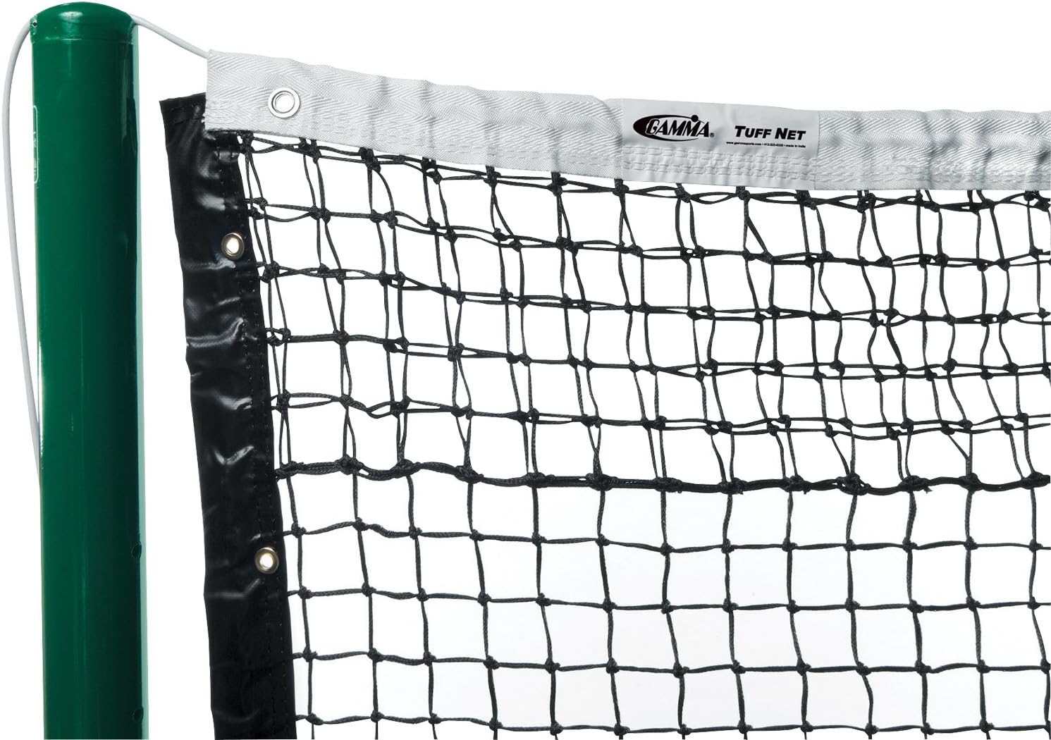 Gamma Tuff Tennis Net Vinyl Headband, Black/White : Sports & Outdoors