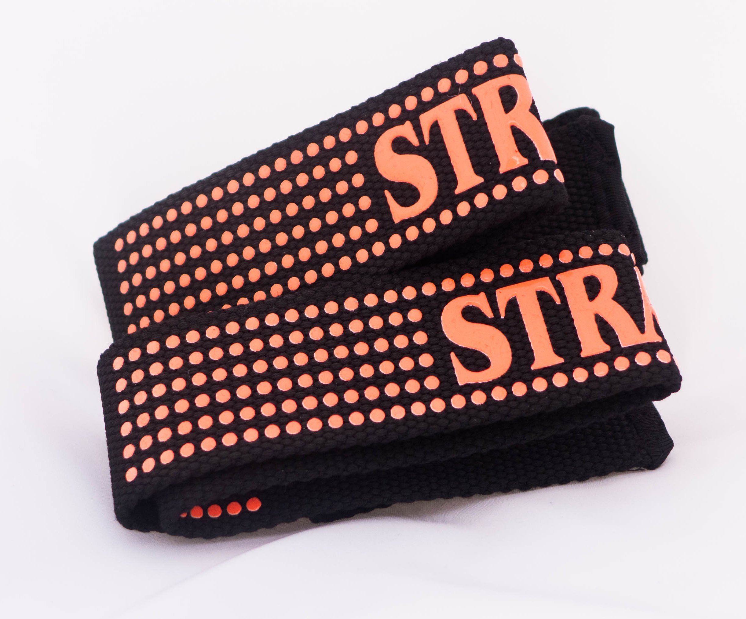 Mr. Strapping Lifting Straps for Weightlifters, Crossfit WOD Training, Bodybuilding – Heavy Duty Durable Padded Men & Women Anti-Slip Gym Grip Hand & Wrist Support Wrap Belt Bands, 1 Pair