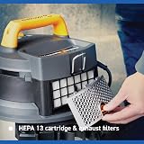 Cleva Vacmaster Wet and Dry Vacuum 20L 1600W L Class 240V Power Take Off view 5