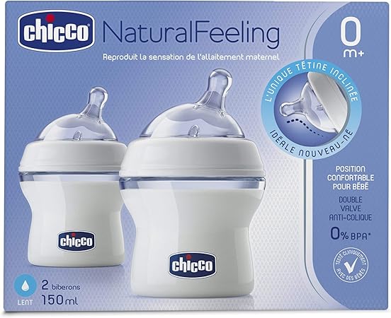 Chicco Naturalfeeling Bipack Biberon Plus De 1 Mois 250 Ml Le Repas De Bebe Biberons Et Accessoires Mkyra Org