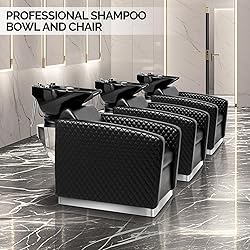 OmySalon Backwash Unit Salon Shampoo Bowl and