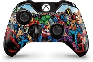 GIZMOZ N GADGETZ 2 x Superhero Full Skin Wrap for Xbox One Controller Vinyl Sticker