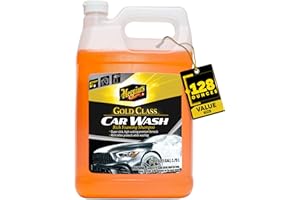 Meguiar's Gold Class Car Wash – Premium Foaming Car Wash Soap, High Gloss Finish, Safe For Clear Coats, Deep Cleans Without Removing Waxes, Car Detailing Supplies For Cars, Trucks & Suvs – 1 Gal