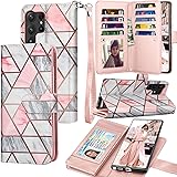Galaxy s23 ultra 5G Wallet Case, Tekcoo Luxury PU