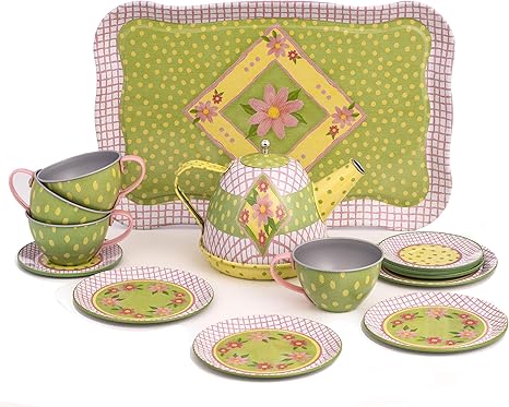 children's tin tea set