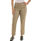 Zac & Rachel Womens Pull-on Ankle Length Pants with Millennium Fabric