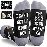 Zmart Dog Mom Dad Gifts - Funny Dog Lover Socks, Men Women Christmas Gifts