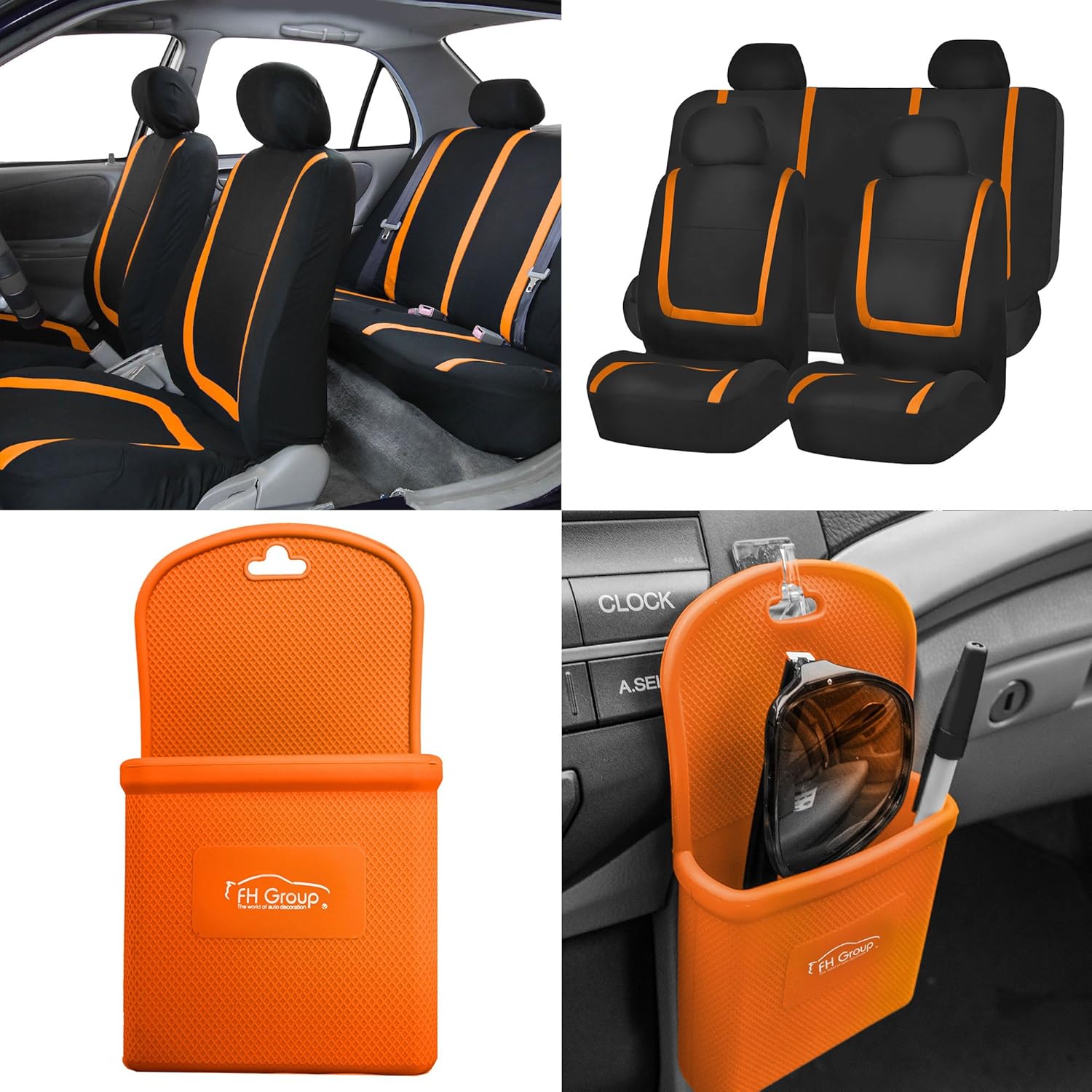 Best fh group seat covers w steering wheel