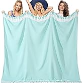 Oversized Giant Turkish Beach Towel Blanket Extra Large XXL Lightweight Quick Dry Sand Free Boho Throw Pool Cloud Sandrpoof Blankets Women Men Big Jumbo Wide 2 Person Size Dot Greens