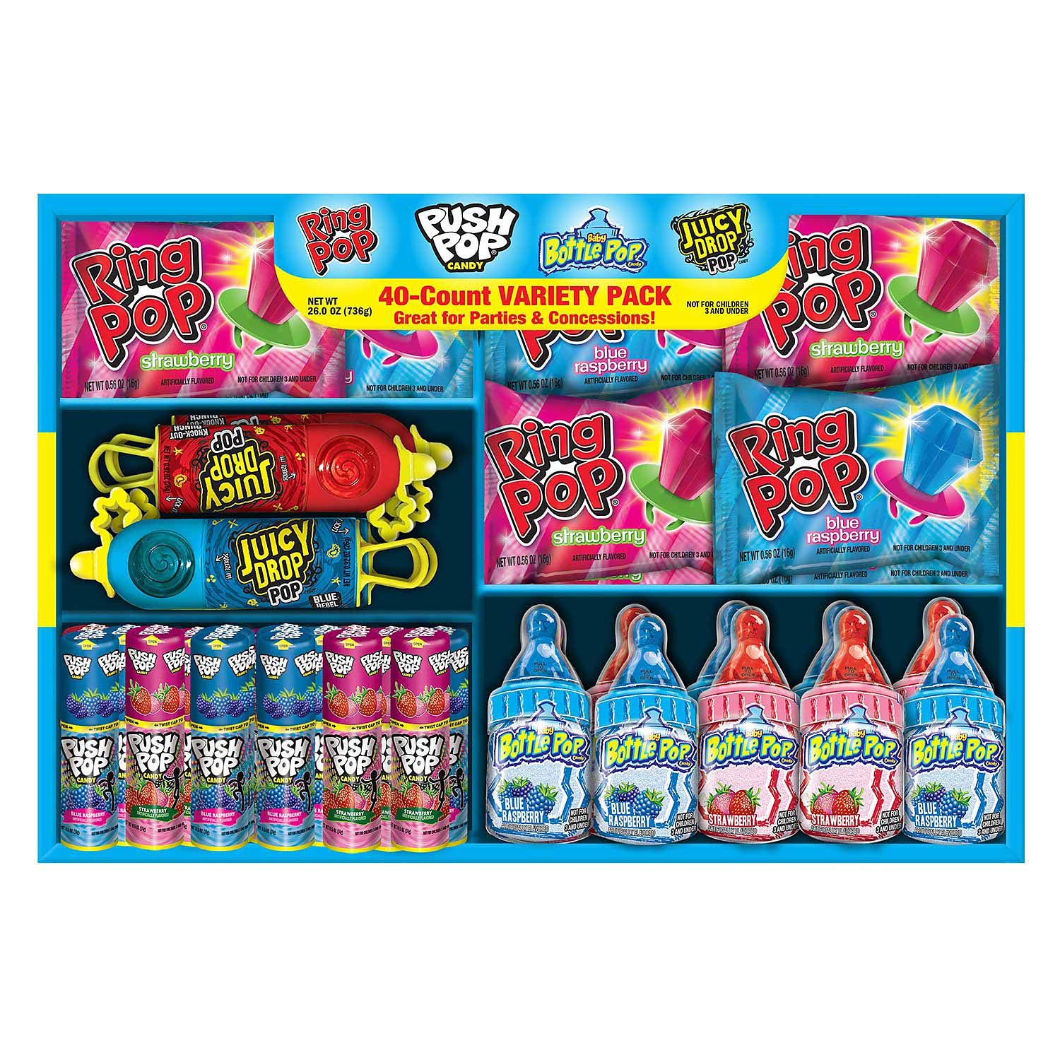 Bazooka Candy Brands, Lollipop Variety 