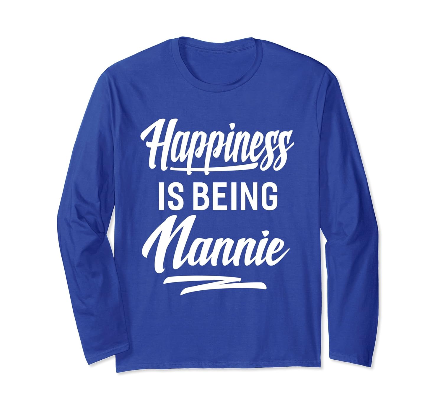 Nannie Happiness Grandma Mother Day Gift Women T-Shirt-ANZ
