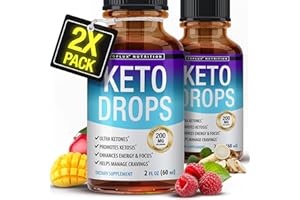 Toplux Keto Diet Drops Ketogenic Supplement - Premium Formula to Support Ketosis, Better Absorption Liquid, Garcinia Cambogia, for Men & Women