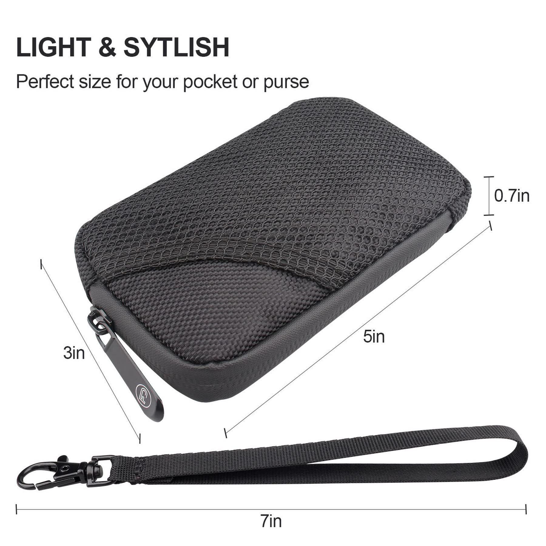 FIREDOG Smell Proof Pouch Bags for Travel Storage