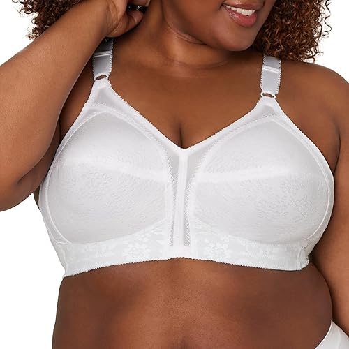 Playtex Women's 18 Hour Original Soft Cup Bra, White, 46B