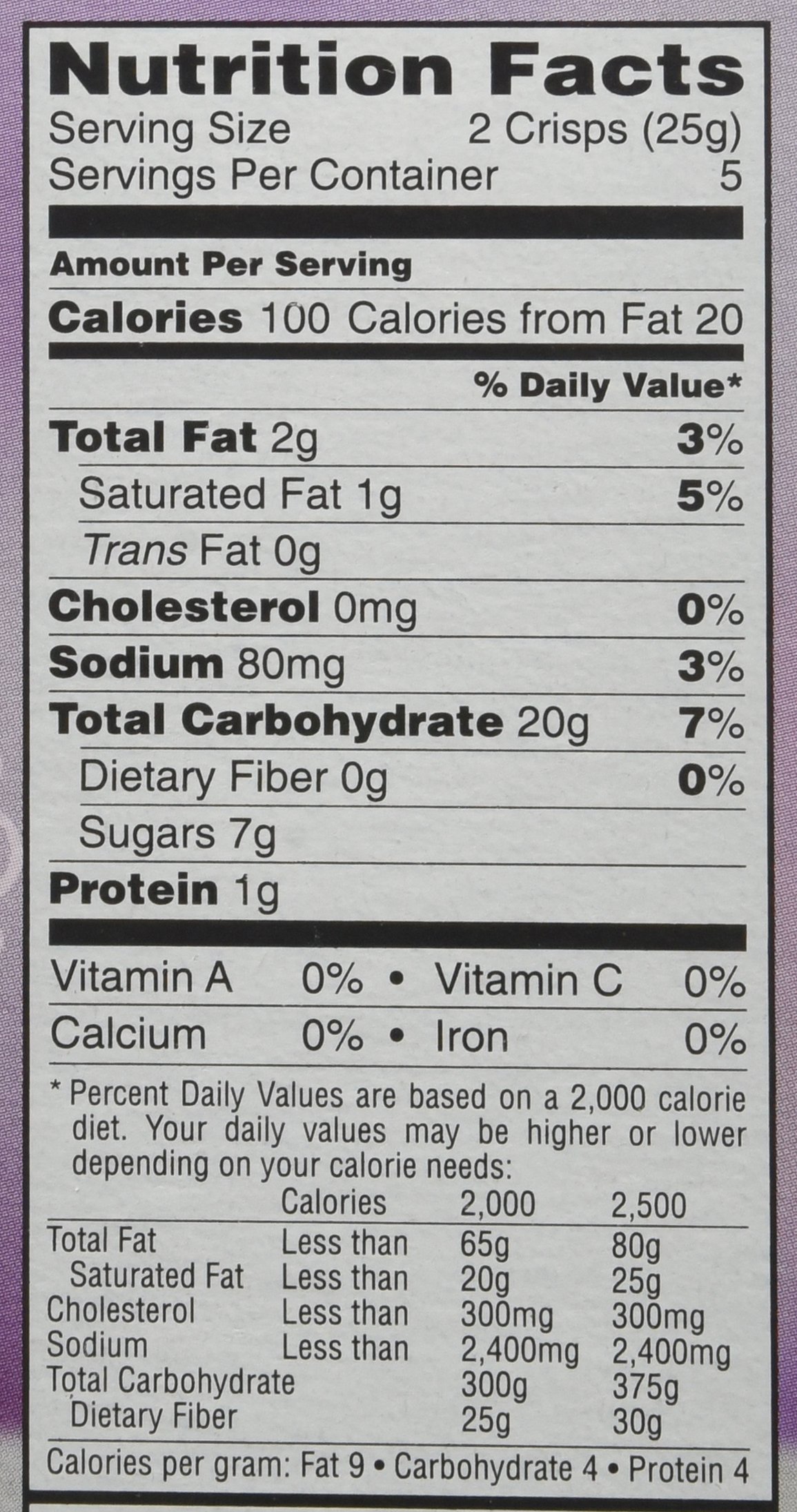 Kellogg's, Special K, Pastry Crisps, Brown Sugar Cinnamon, 4.4oz Box