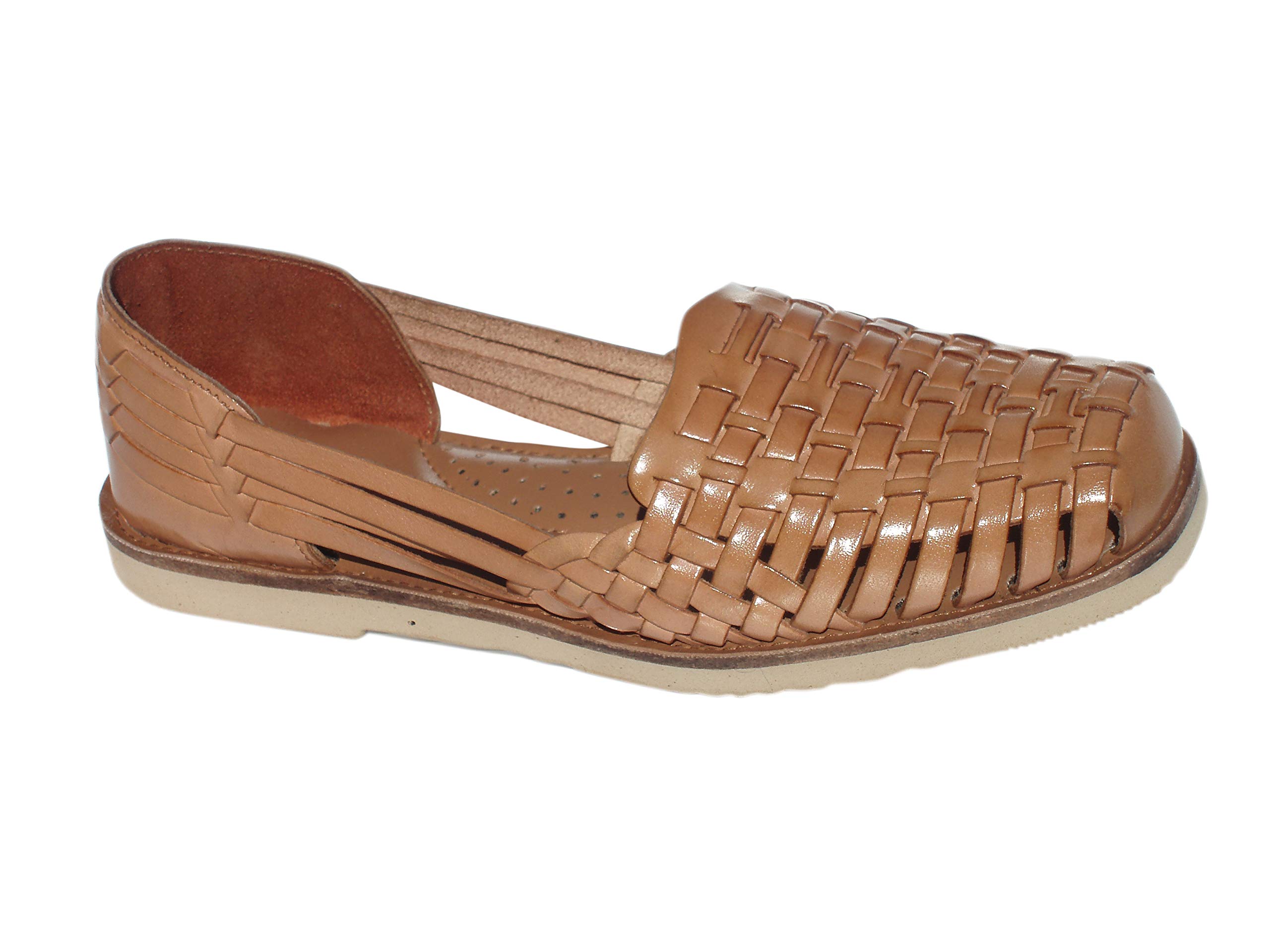 Photo 1 of Sunsteps Venetian Women's Hand Woven Leather Huarache Sandal for All-Day Comfort (8M, Tan)