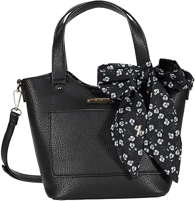 steve madden black floral purse
