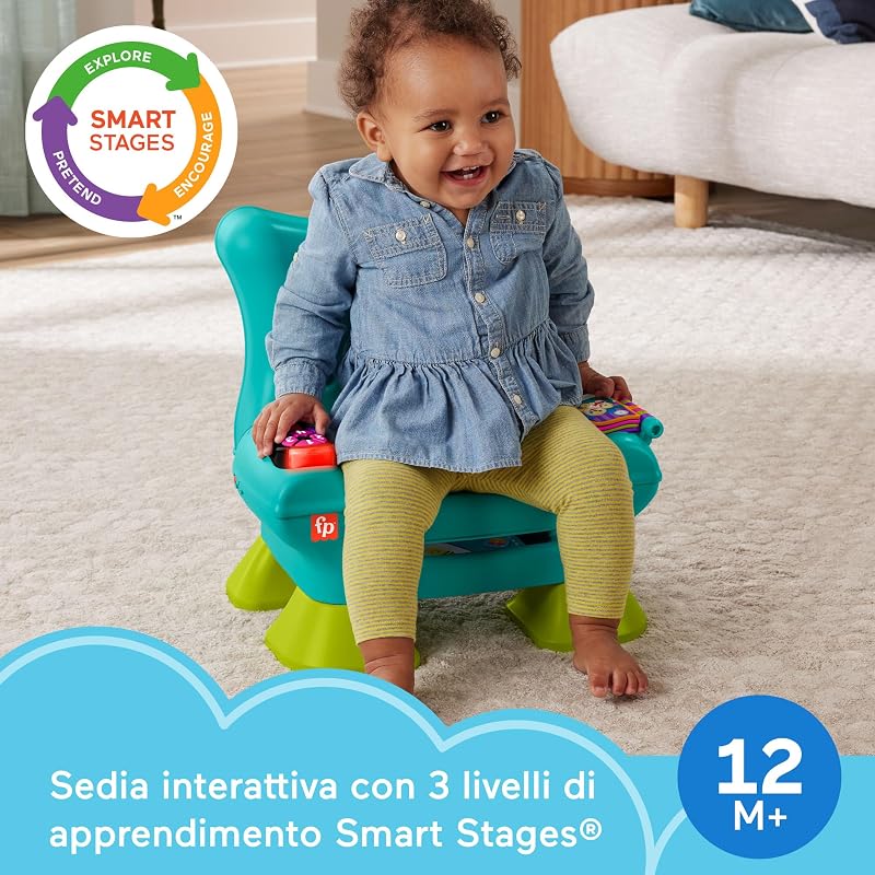 Ridi e Impara Smart Stages Poltroncina, multilingue