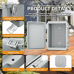Joinfworld Outdoor Electrical Box Waterproof