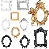 10 Pcs Vintage Resin Picture Frame Antique Photo