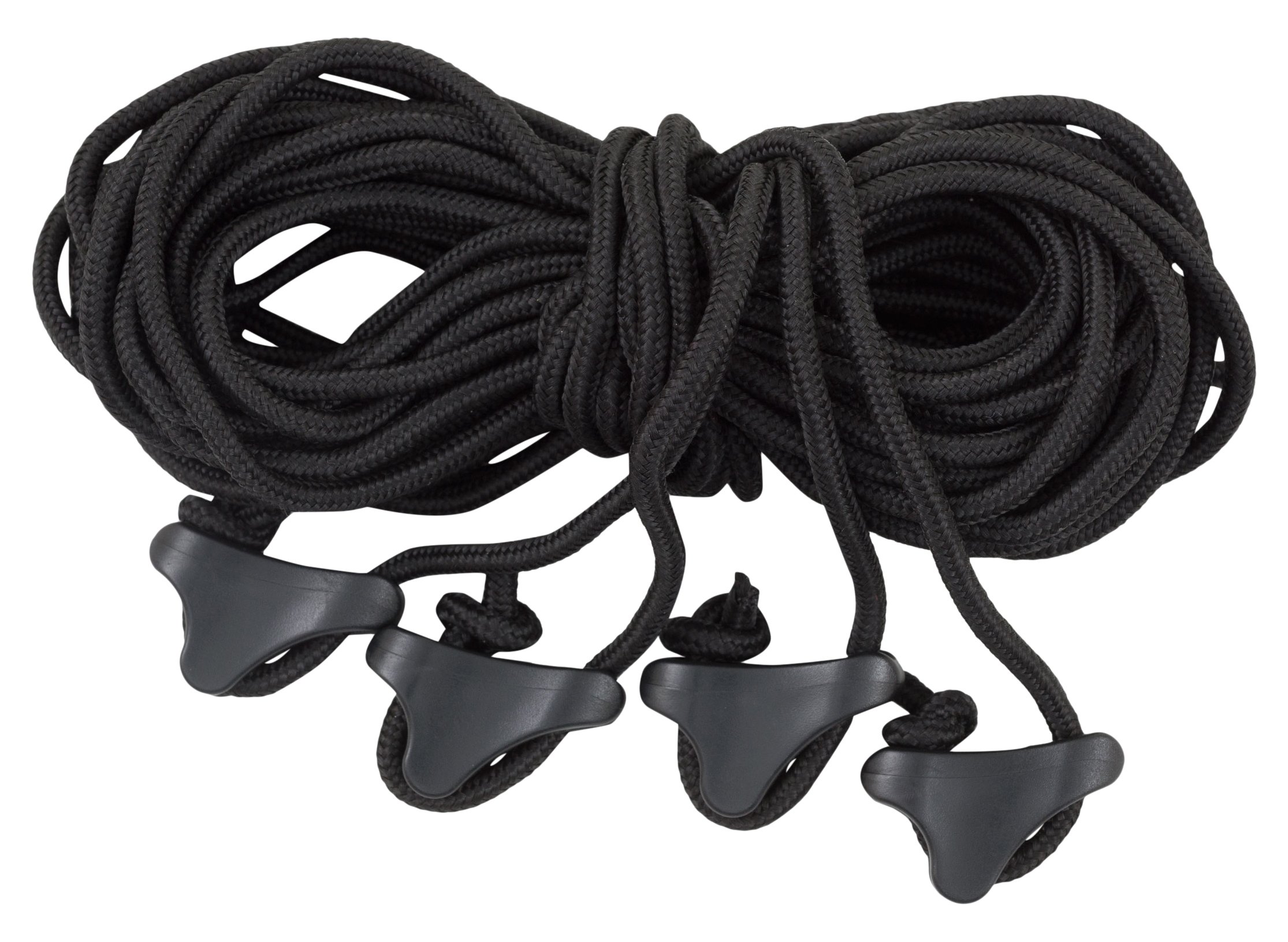 Alps Mountaineering Black Guy Ropes, Set of 4