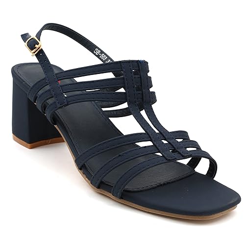 navy gladiator heels