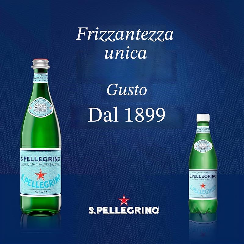 Acqua Minerale Naturale Frizzante San Pellegrino 6x1L