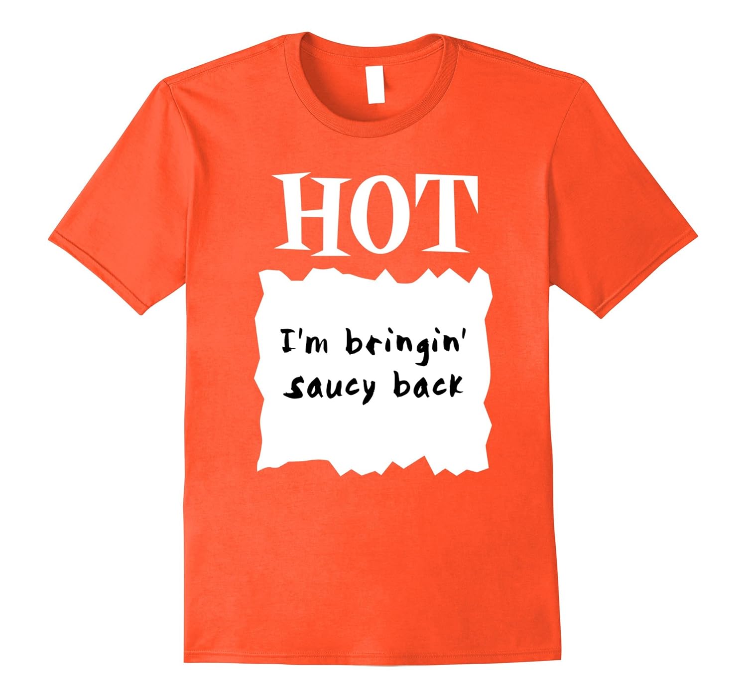 GROUP HALLOWEEN COSTUME T-shirt - HOT SAUCE PACKET Shirt-ANZ