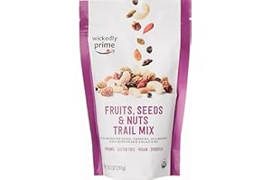 Wickedly Prime Organic Sprouted Trail Mix, Fruits, Seeds & Nuts, 10.5 Ounce