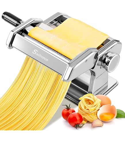 Machine à Pâtes Manuelle MARCATO Atlas 180 CLASSIC - Fabriquée En Italie, Argent
