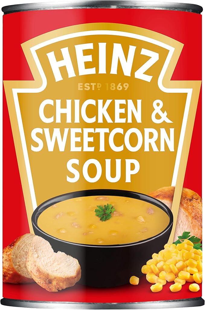 Heinz Classic Chicken and Sweetcorn Soup, 400 g Amazon.co.uk Prime Pantry