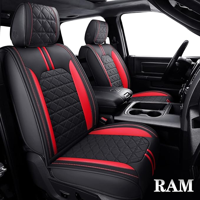 YIERTAI RAM Car Seat Covers Fit for 20092021 1500 HD 20102021 2500/