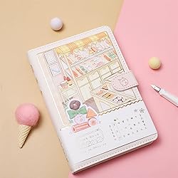 Lined Journal Notebook, Kawaii Journal